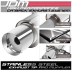 Stainless Racing Catback Exhaust System for Nissan 240SX S14 (1995–1998)