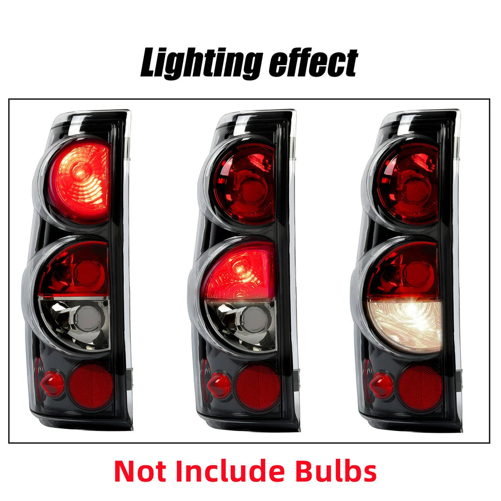 Clear Lens Tail Lights for Chevy Silverado 1500 2500 3500 (1999–2006)