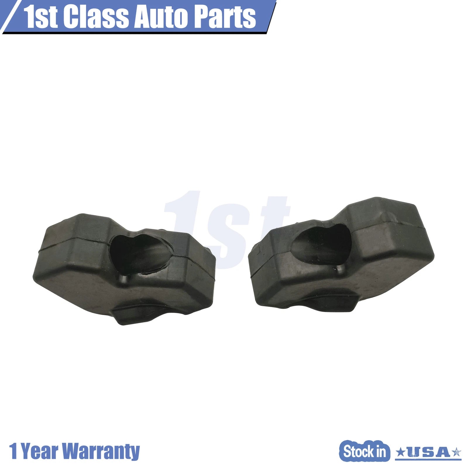 Set of 2 Tailgate Rubber Bumper Bushings for Ford F150 (2015–2020)
