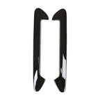 Gloss Black Side Air Fender Vent Trim for BMW X3 X4 (2018-2023)