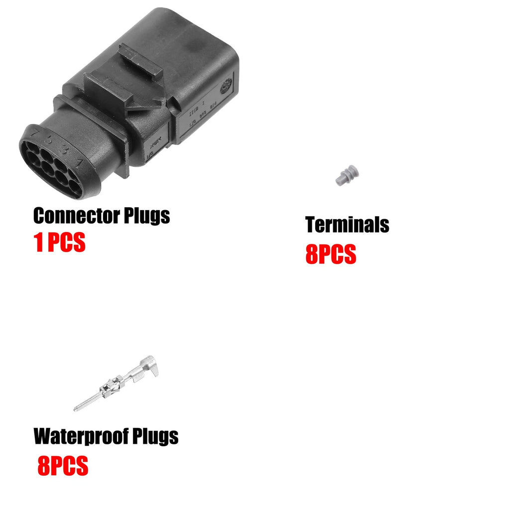Set of 1 JPT Connector Plug Kit No. 1J0973814 for VW Audi 