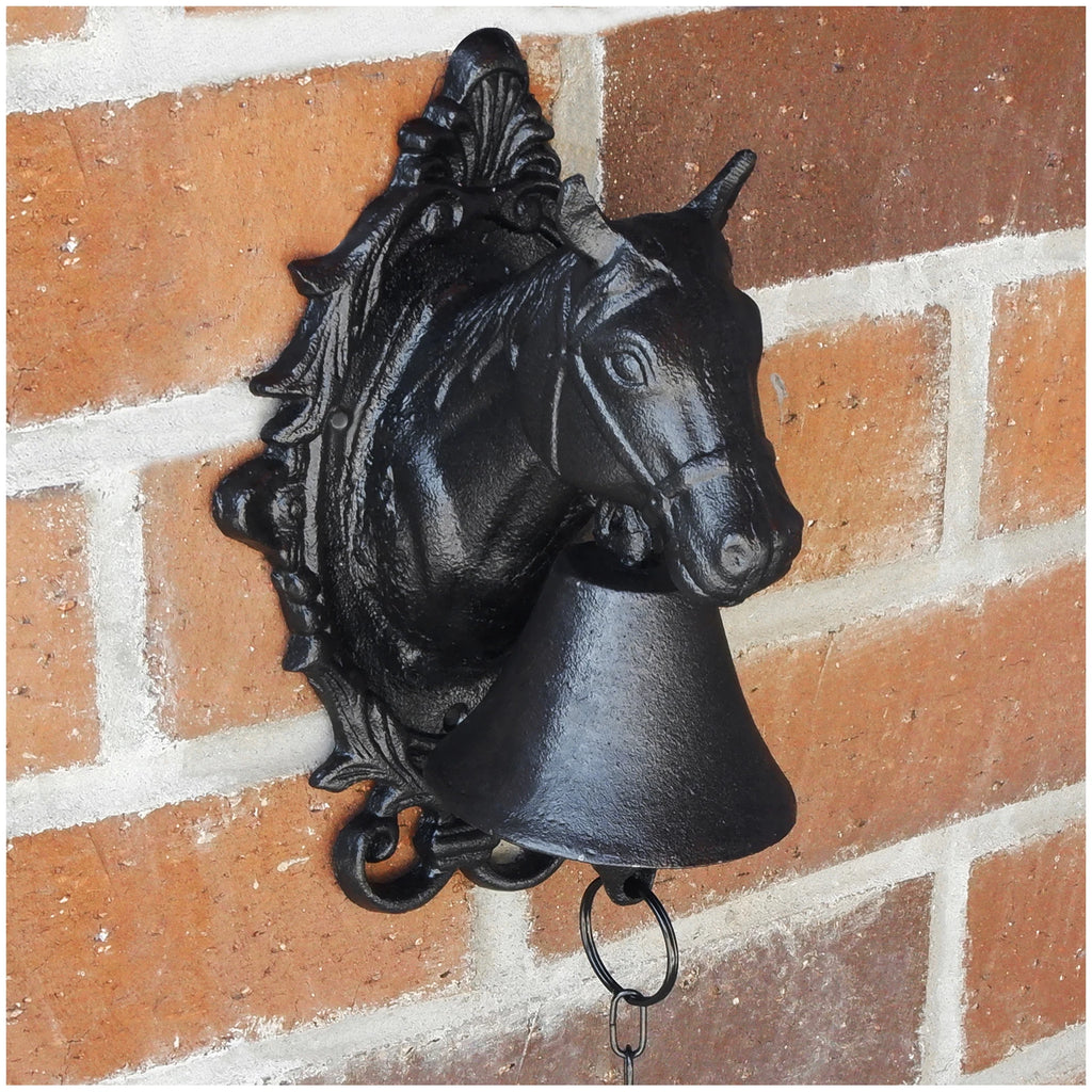 Horse Head Wall Mount for Antique Doorbell