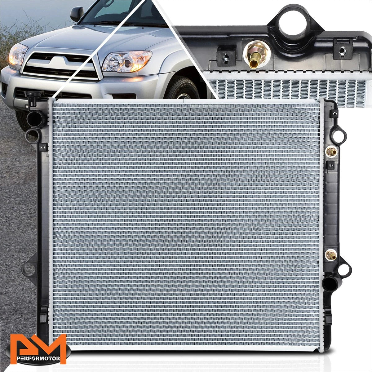 Aluminum Core Radiator for Toyota 4Runner/GX470 (2003–2009) DPI-2581