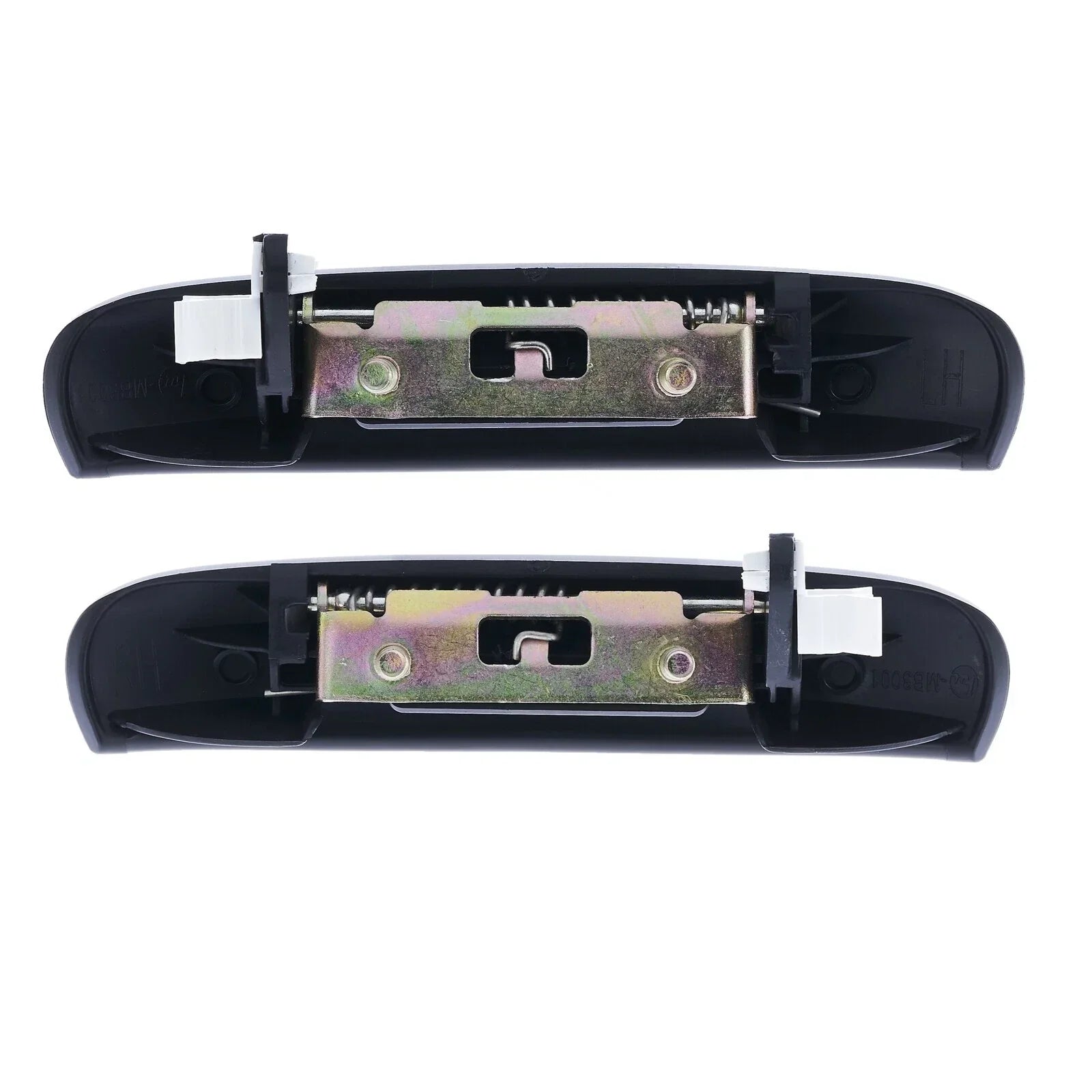 Door Handle Outer 2 x Black for Mitsubishi Mirage (2012–2020)