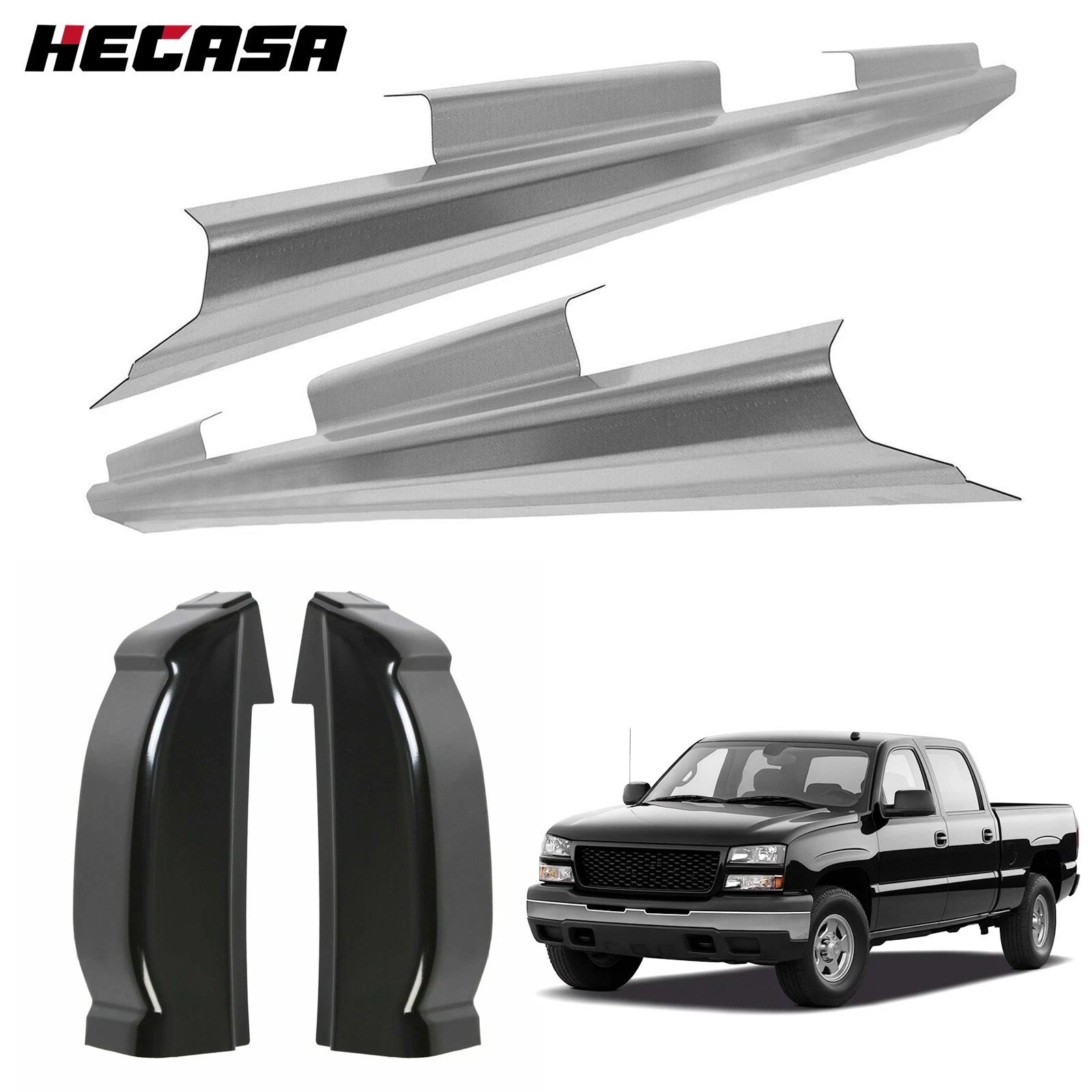 Rocker Panels & Cab Corner for Chevy Silverado GMC Sierra 1999–2007
