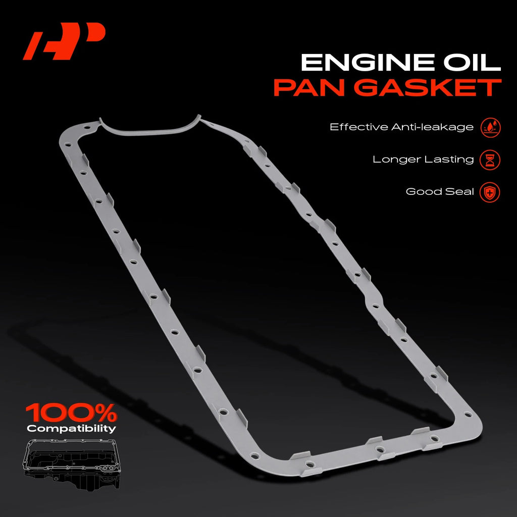 Engine Oil Pan Gasket for Ford F-150 F-250 F-350 (1988–1996)