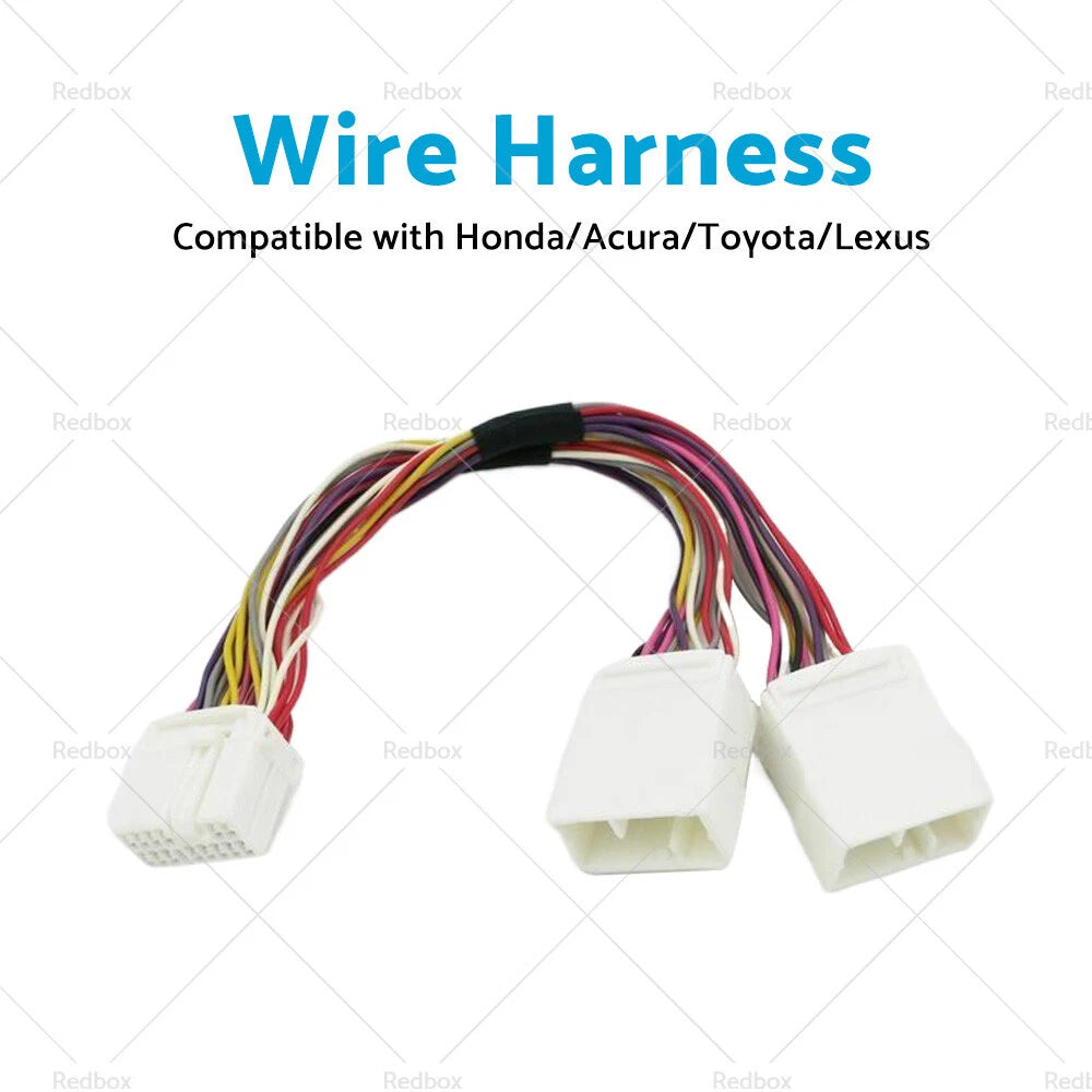 CD Changer & Sat Navigation Y Cable for Honda Acura Toyota