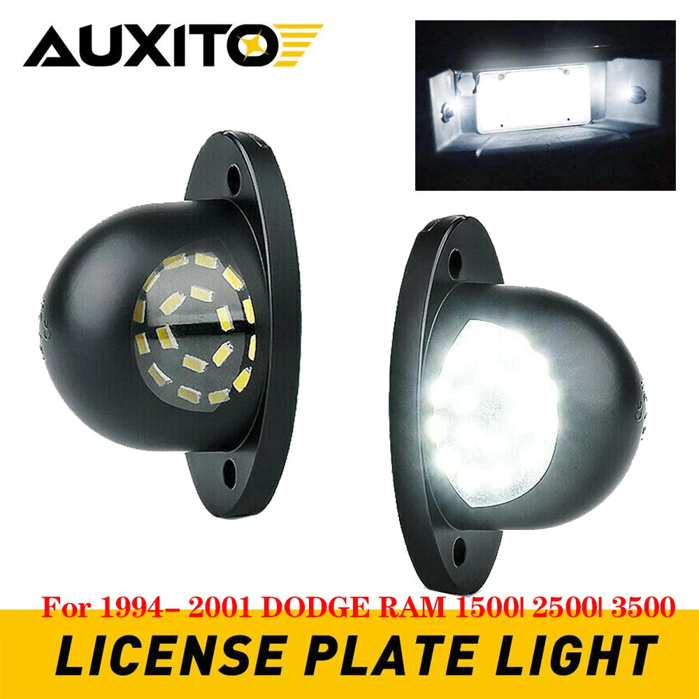 License Plate Light Lamp for Dodge RAM 1500 2500 3500 (2002–2023)