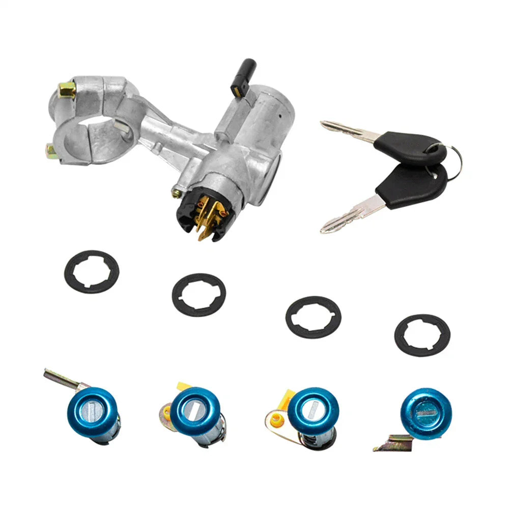 5 Pcs Ignition Starter Switch with Key for Nissan Patrol GQ Y60 (1988-1998)
