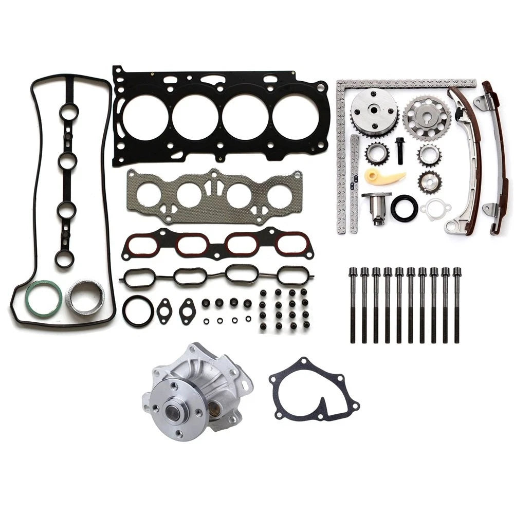 Head Gasket Bolts Set, Timing Chain Kit, Water Pump for Scion tC (2007–2010)