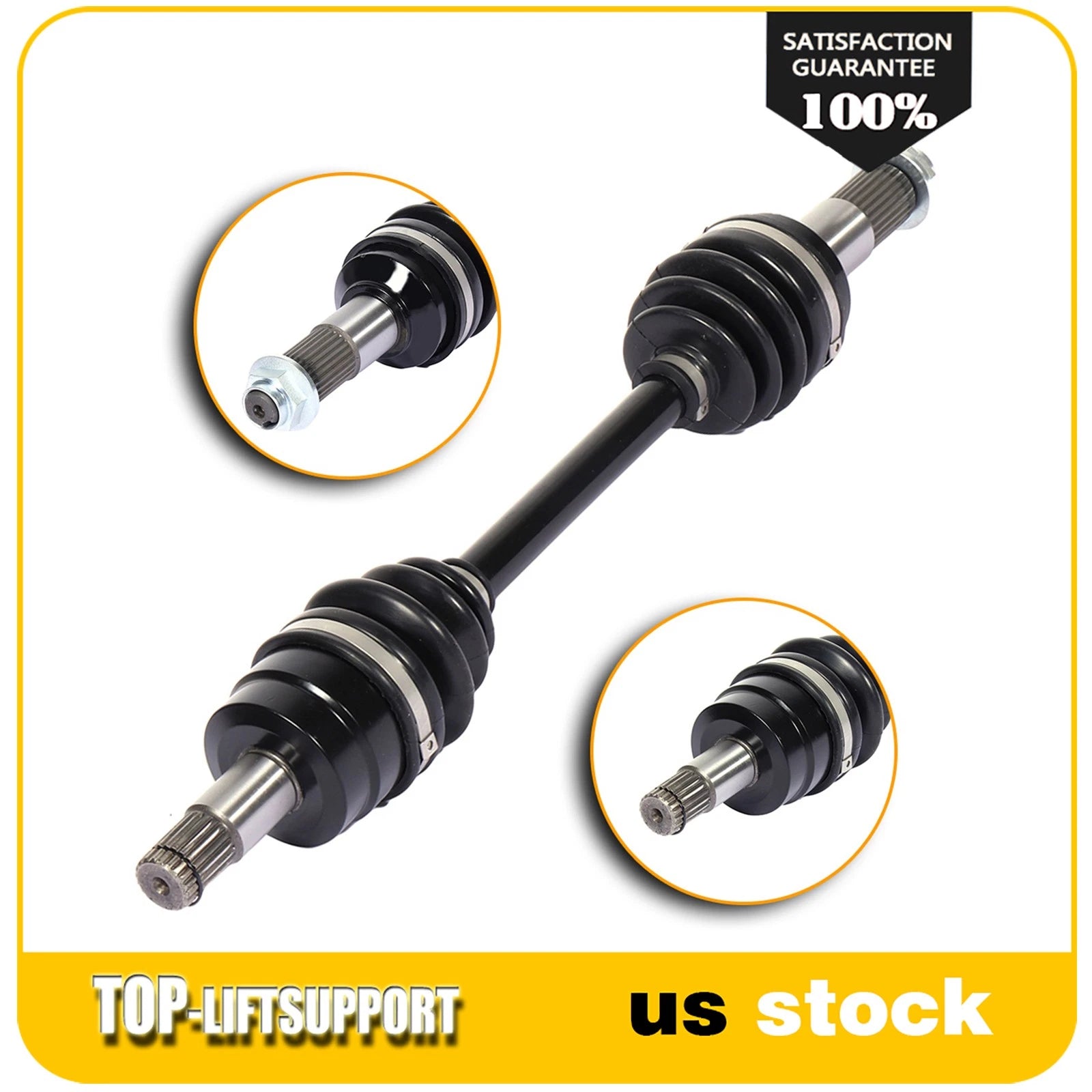 Front Right CV Axle Shaft Assembly for Yamaha Grizzly 660 (2003–2008)