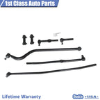 Front Suspension Tie Rod Track Bar Link Kit for Dodge Ram 1500 2500 (1994–1997)