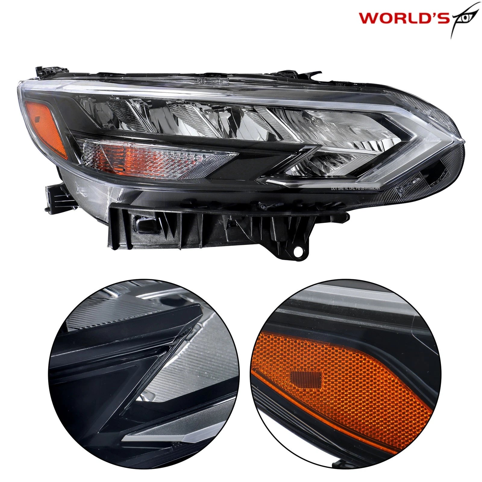 Chrome LED Headlight for Nissan Sentra SR (2024–2025) Right Side