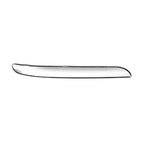 Replacement Chrome ABS Plastic Passenger Side Front Bumper Cover Molding