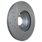 2X Front Drilled Coat 330mm Brake Rotors for BMW F22 F23 F30 F36