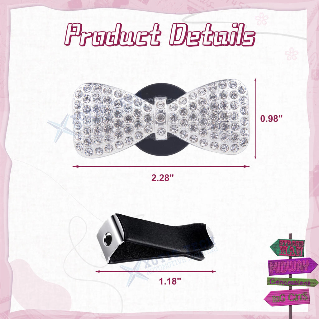 Crystal High Heel Shoe & Magic Bag Car Air Vent Clip Charm Bling (2010-2020)