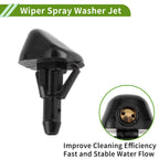 Windshield Washer Nozzle w/ Hose Connector for Toyota (No. 8538135040)