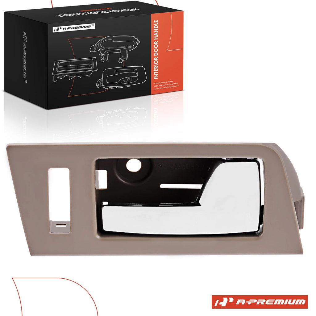 Front Right Interior Door Handle for Ford Focus (2008–2011) Gray Chrome