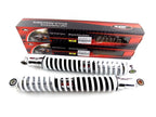 400mm White/Chrome Rear Shock Absorbers for Honda XL500