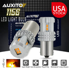 2X LED Amber Yellow Turn Signal Bulbs for Make Model (YYYY–YYYY)