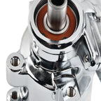 Chrome Power Steering Pump for Chevy GM Saginaw TC (1980–2001)