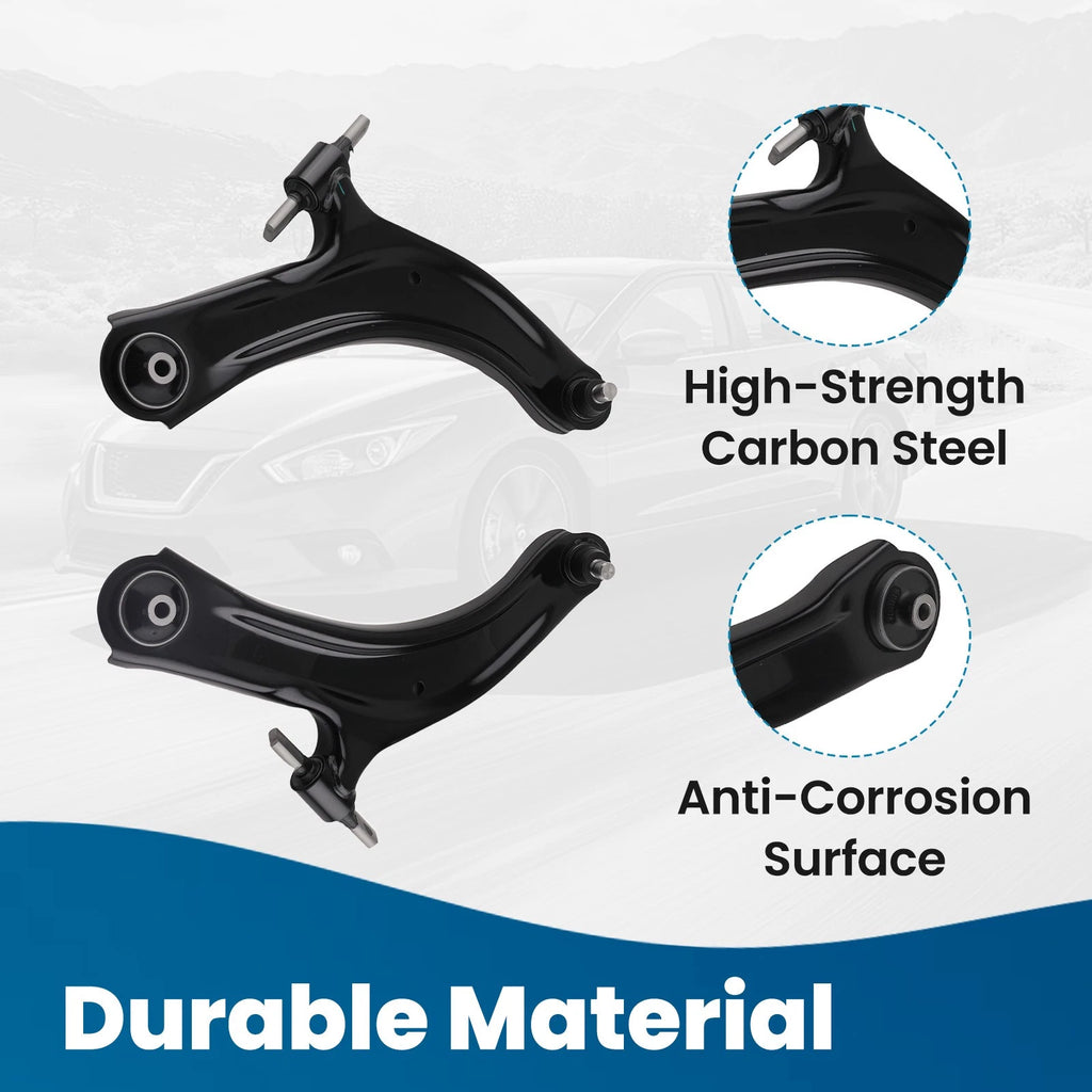 Front Lower Control Arms & Ball Joint for Nissan Sentra (2007–2012)