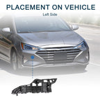 1pc Left Front Bumper Retainer Bracket No. 521460E070 for Toyota Highlander (2014–2016)