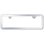 Thin on Chrome 2-Hole Mini License Plate Frame SP.451.CM AU-Gold