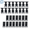 30 Pieces Oscillating Saw Blades Kit for Multitool (1-3/8" & 1-3/4")