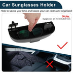 Sunglasses Case for Mercedes-Benz GLA Eyeglasses Holder Storage Box Black