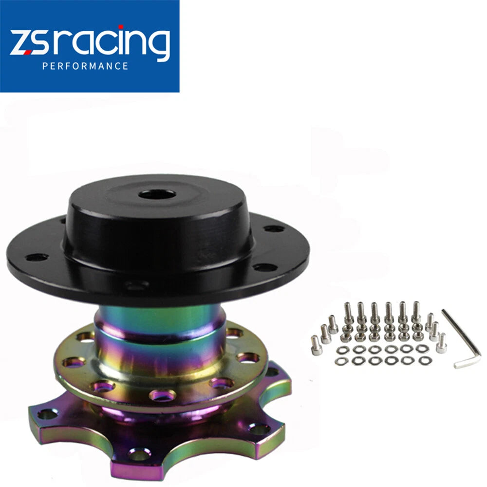 6 Hole Quick Release Steering Wheel Hub Adapter for Racing