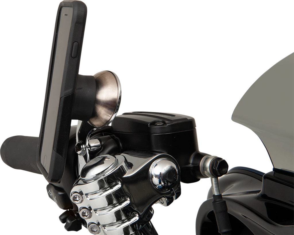 Klock Werks iOmounts Device Mount for Switch (Chrome) KWD-01-0380