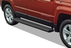 Running Boards for Jeep Patriot (2007–2017) - 6 Inch Matte Black