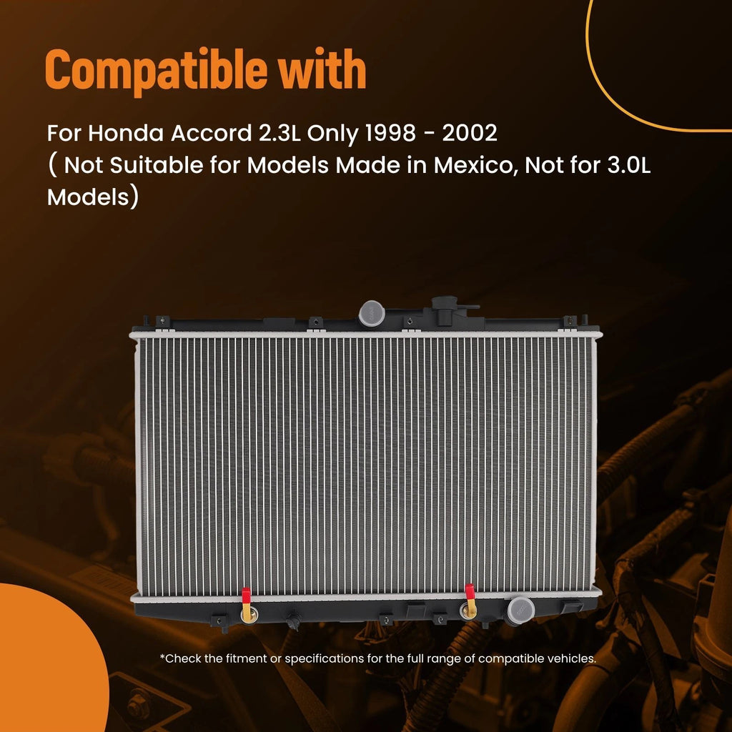 Cooling Radiator Assembly for Honda Accord 2.3L (1998–2002)
