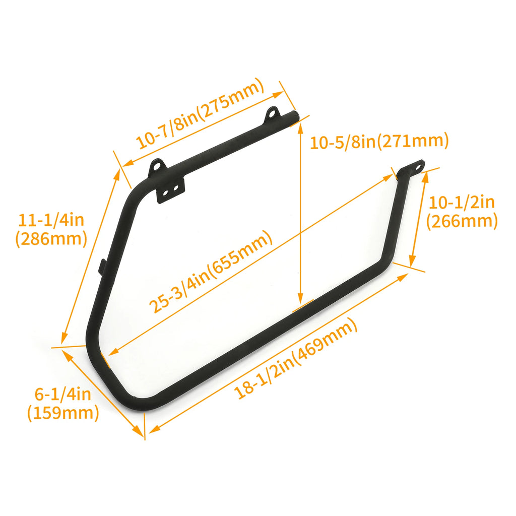 Saddlebag Conversion Brackets Mount Kit for Harley Davidson Sportster (2004–2014)