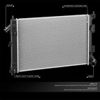 Aluminum Radiator for Hyundai Elantra KIA Forte (2012–2016) DPI 13374