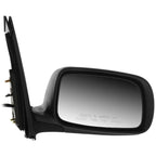 Set of 2 Black Folding Power Side View Door Mirrors for Prius (2008–2009)