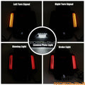 Rear Fender Extension with LED Turn Signal Light for Harley Touring FLHR CVO