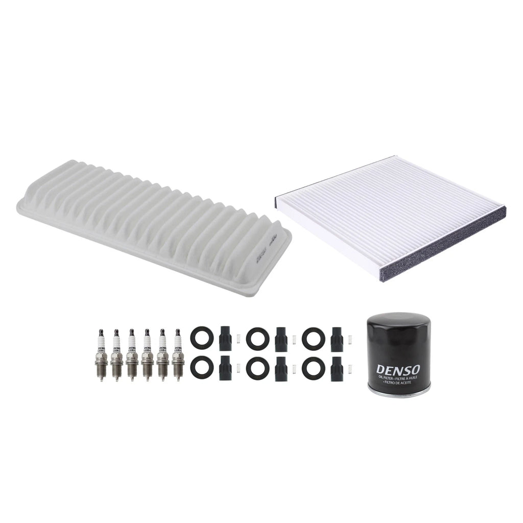 Denso Tune Up Kit 6 Spark Plugs & Boots for RX400h (2006–2008)