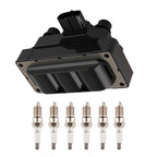 Ignition Coil Spark Plug Kit for Ford Explorer Mountaineer (2002–2005)