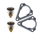 2X Thermostat & Gasket for Yamaha F150 Outboard (67F-12411-01-00, 63P-12414-00-00)