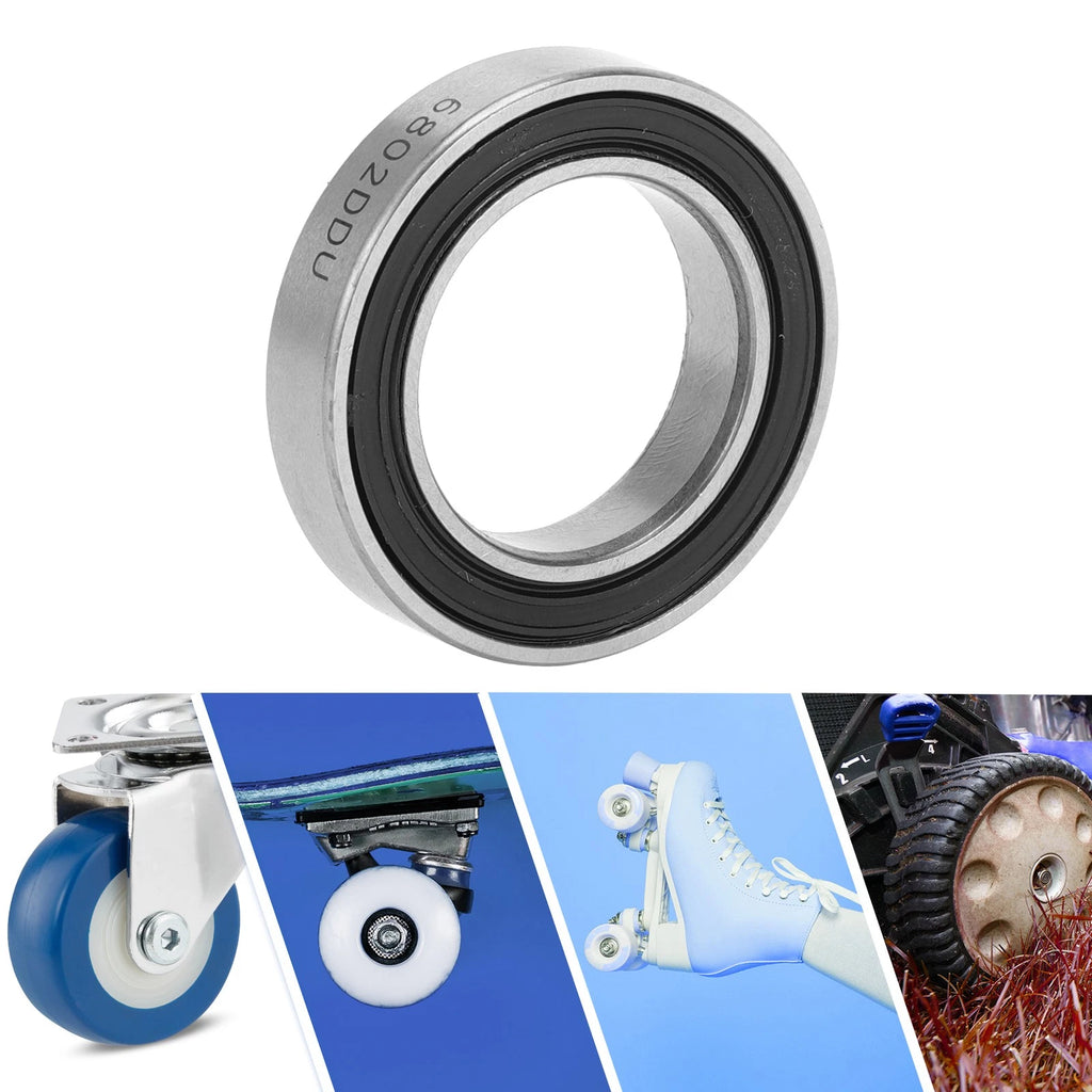 Deep Groove Ball Bearing 15x24x5mm for Scooter Skateboard (6802DD)