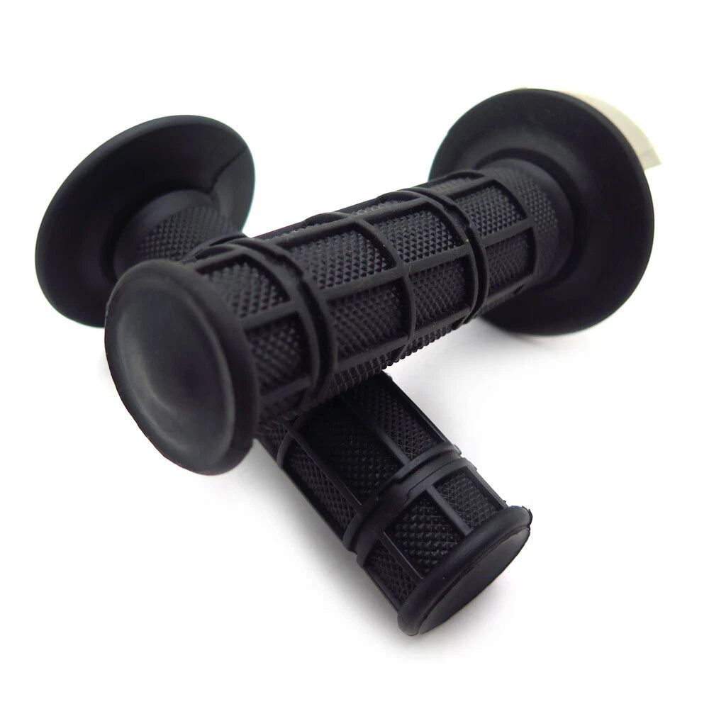 7/8" Motorcycle Handlebar Grips for Cafe Racer Bobber (Fits )