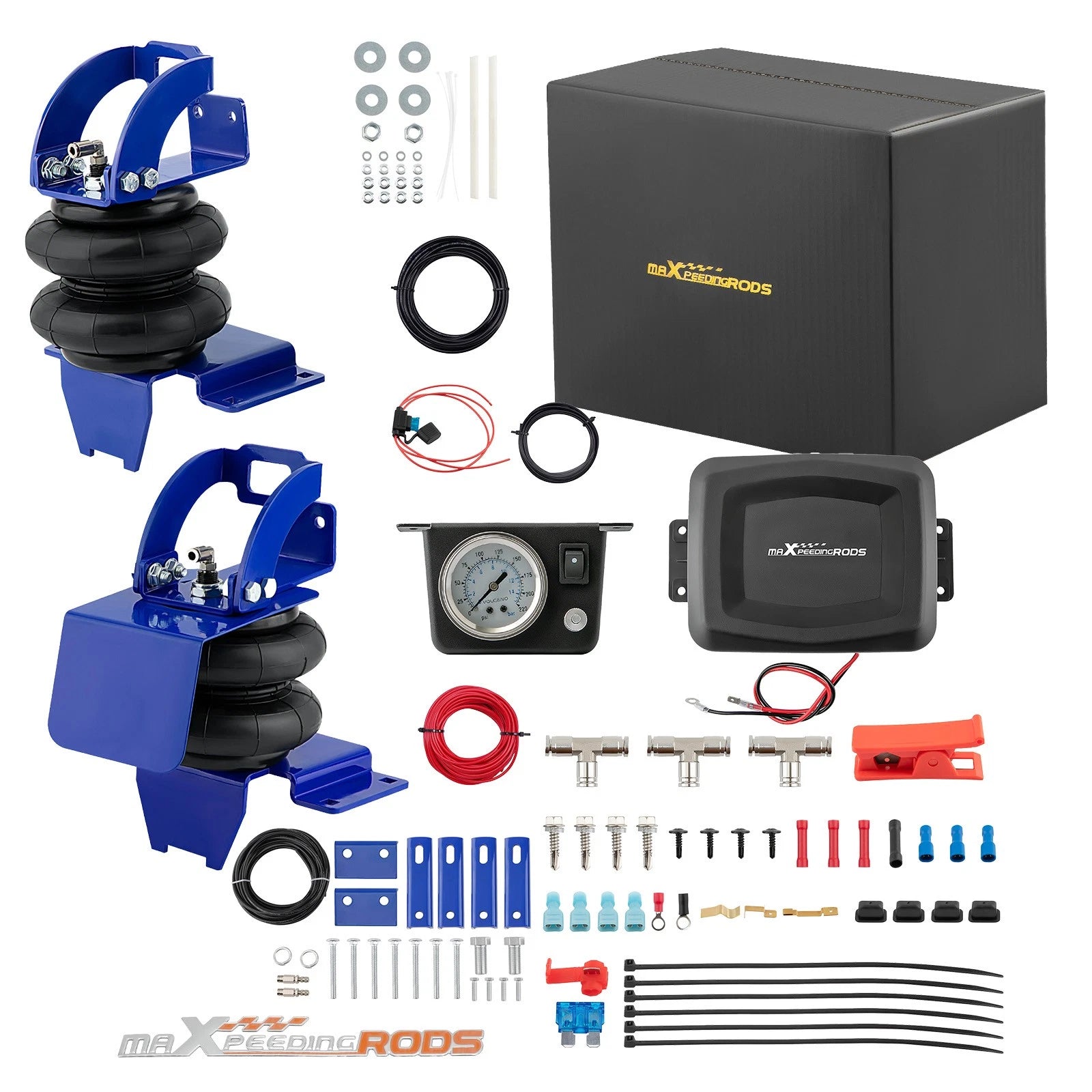 Air Spring Tow Assist & Compressor Kit for Toyota Tacoma Pre-Runner (2005–Present)