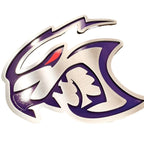 Fender Badge Emblems Stainless Purple Hellcat Redeye for Dodge Challenger (2015–2023)