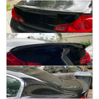 Rear Trunk Spoiler for Infiniti G35/G25 (2007–2015) Carbon Look Duckbill JDM