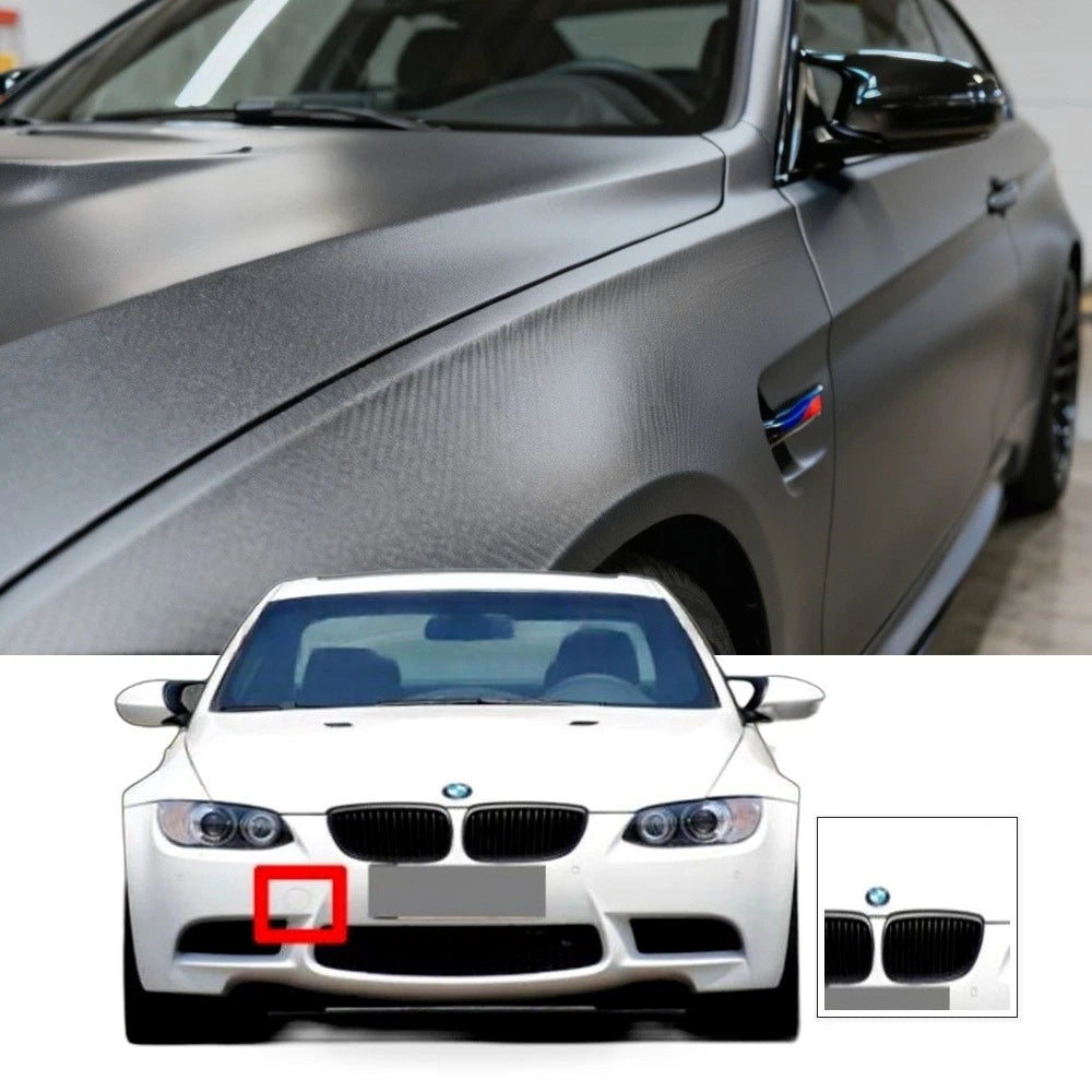 Front Bumper Tow Hook Cover for BMW M3 (2008–2013) 51118043981