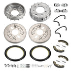 Front Brake Drum Shoes Kit for Honda Rancher 350 TRX350FE/TRX350FM (2000–2003)