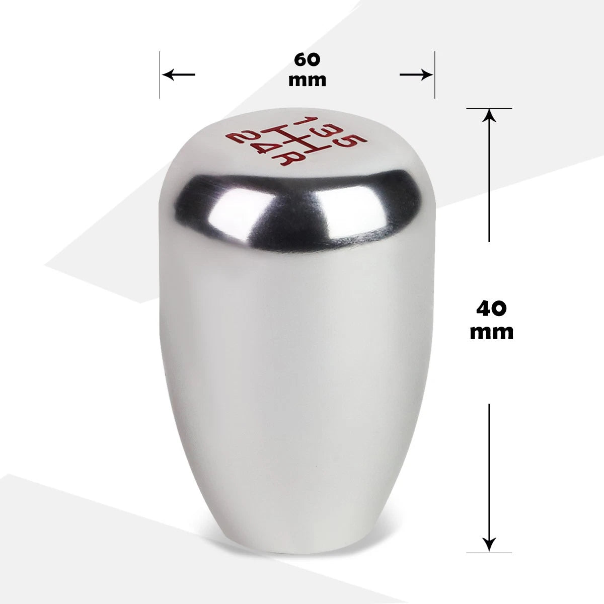 5-Speed Manual Transmission Short Throw Shift Knob for Universal Fit