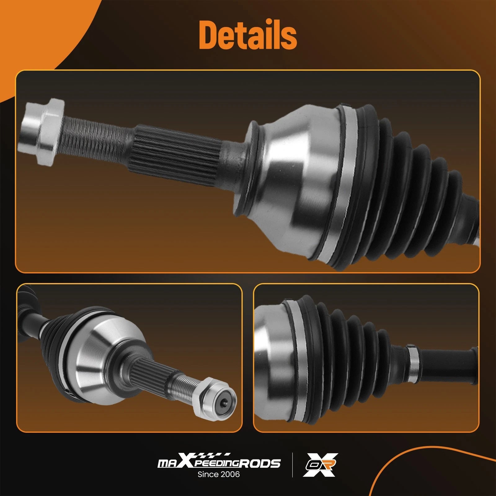 Front Left Right CV Axle for Chevrolet Colorado GMC Canyon (2004–2012) 4WD